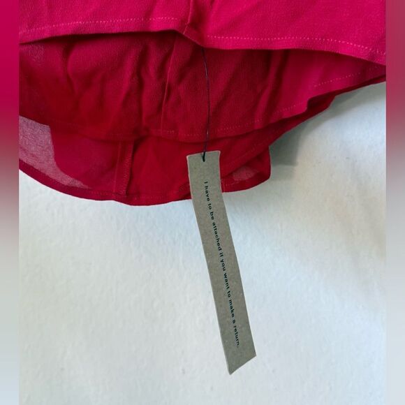 NWT Reformation Patti Jumpsuit Red Size 4 - Picture 10 of 13